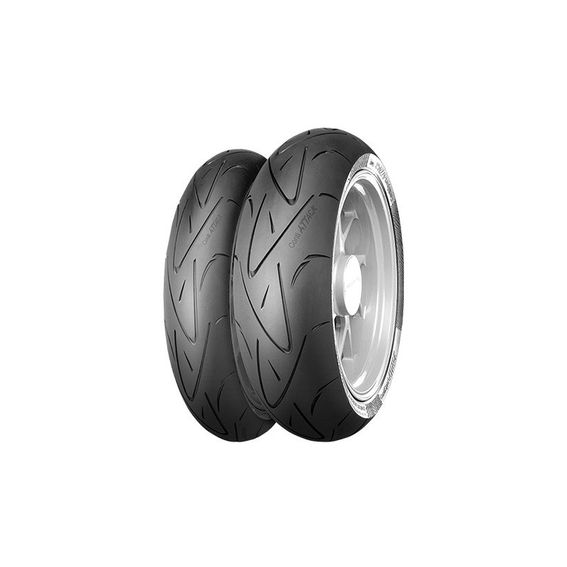 CONTINENTAL - 120/70 ZR17 TL 58W  CO SPORTATTACK F - 1207017 - 