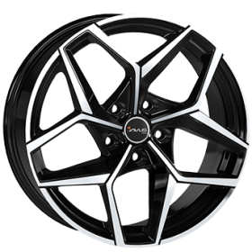 Jante AVUS VELGEN 8,5X19 AVUS AC-523 5/120   ET35 CH72,6